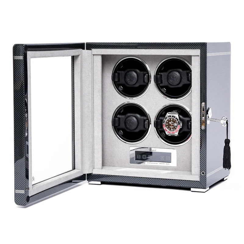 Formula Quad Watch Winder Carbon Fibre W564