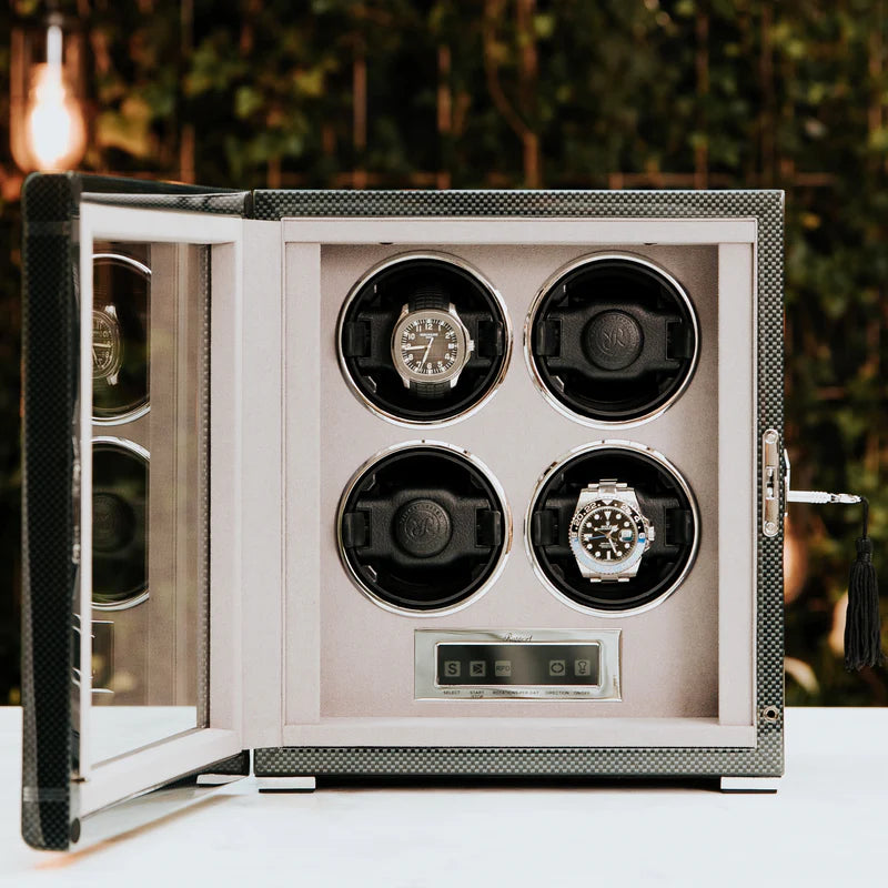 Formula Quad Watch Winder Carbon Fibre W564