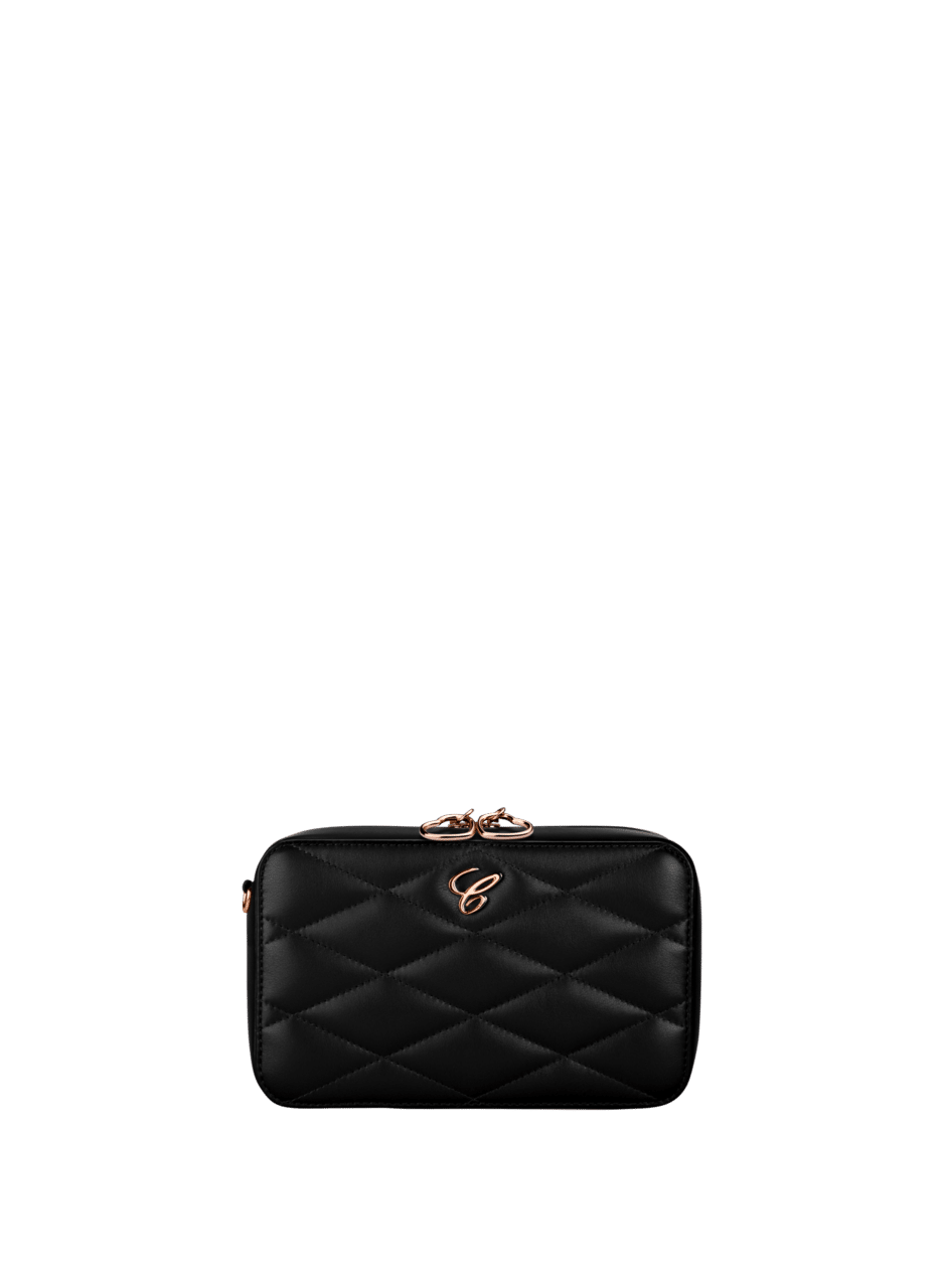 Happy Hearts Mini Bag Black Calfskin 95000-1098