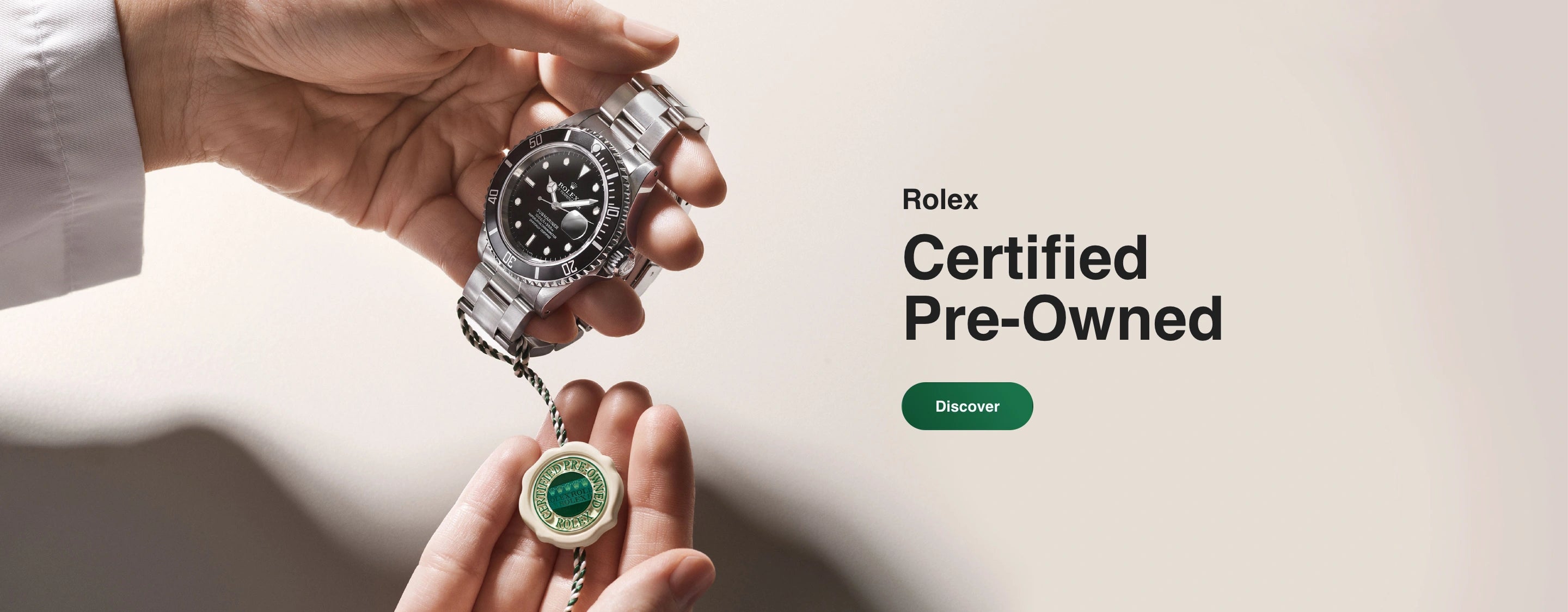 Rolex Certified Pre-Owned