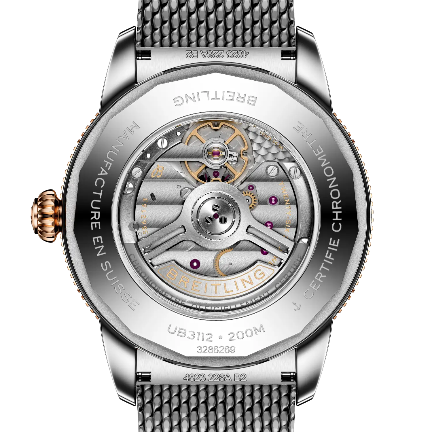 Superocean Heritage Steel And Rose Gold UB3112161C1A1