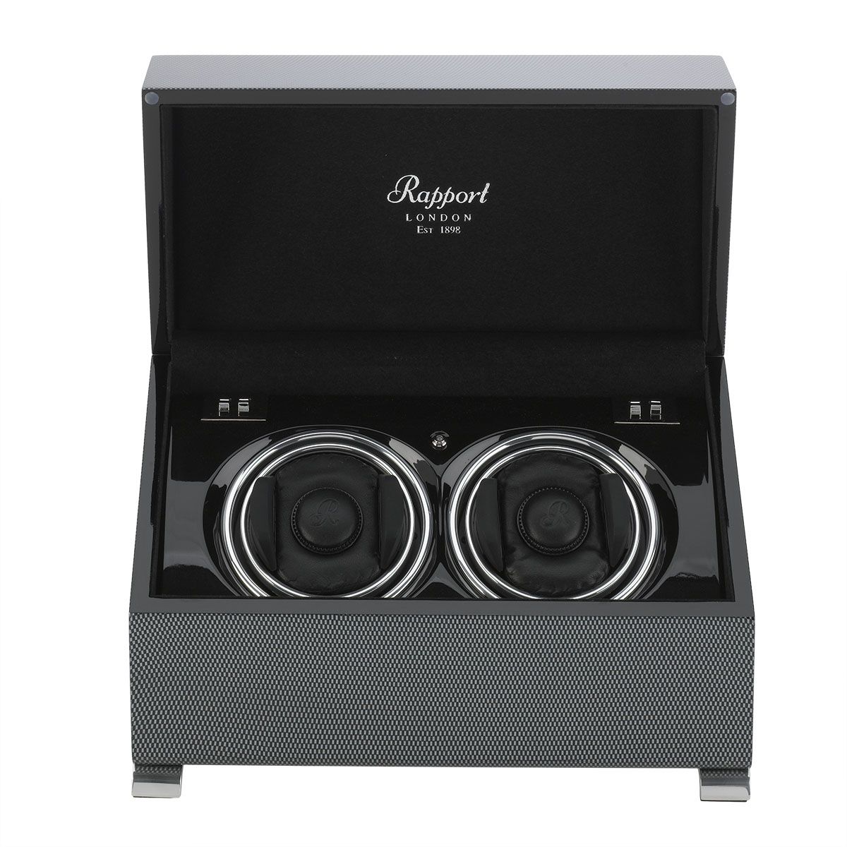 Vogue Duo Watch Winder Carbon Fibre W372
