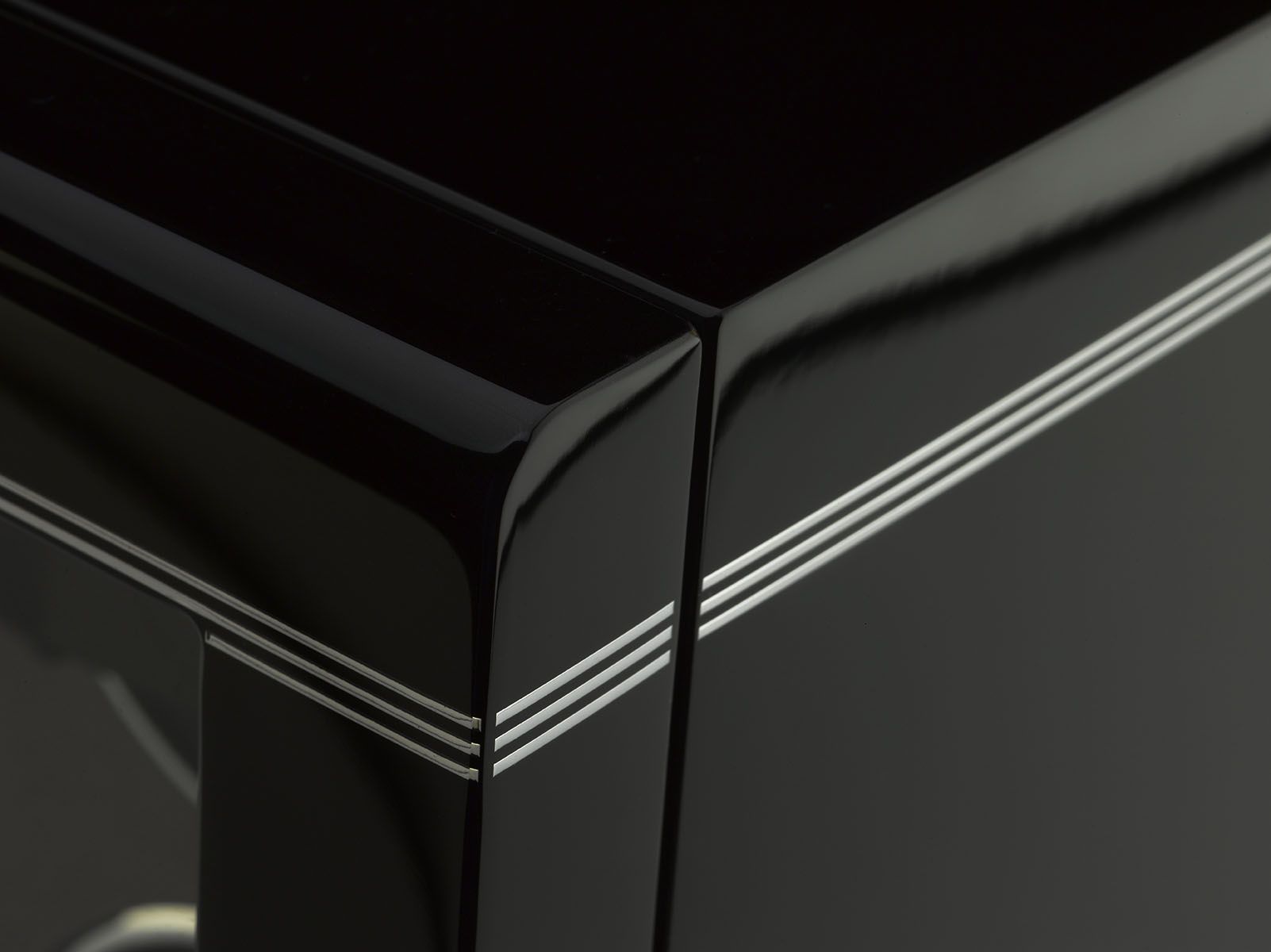 Quad Watch Winder Black With Touch W554