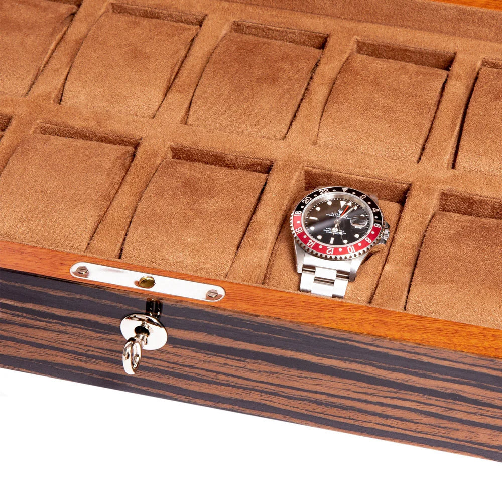 Heritage Ten Watch Box Macassar L273