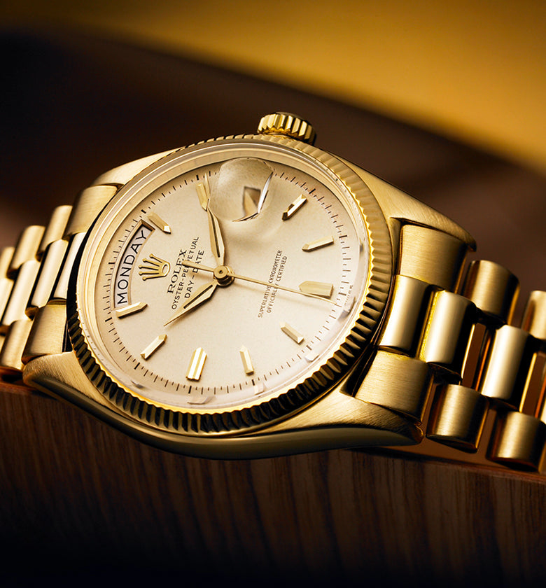 The Day-Date, the essence of Rolex prestige and excellence.