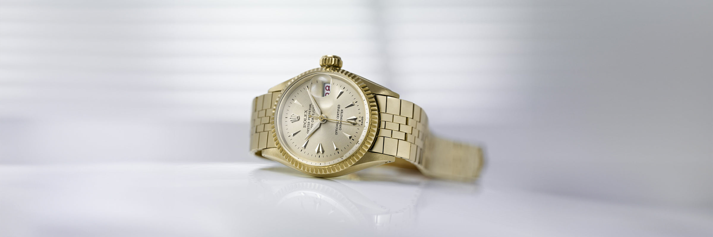 The Lady-Datejust, Rolex’s classic feminine watch par excellence.