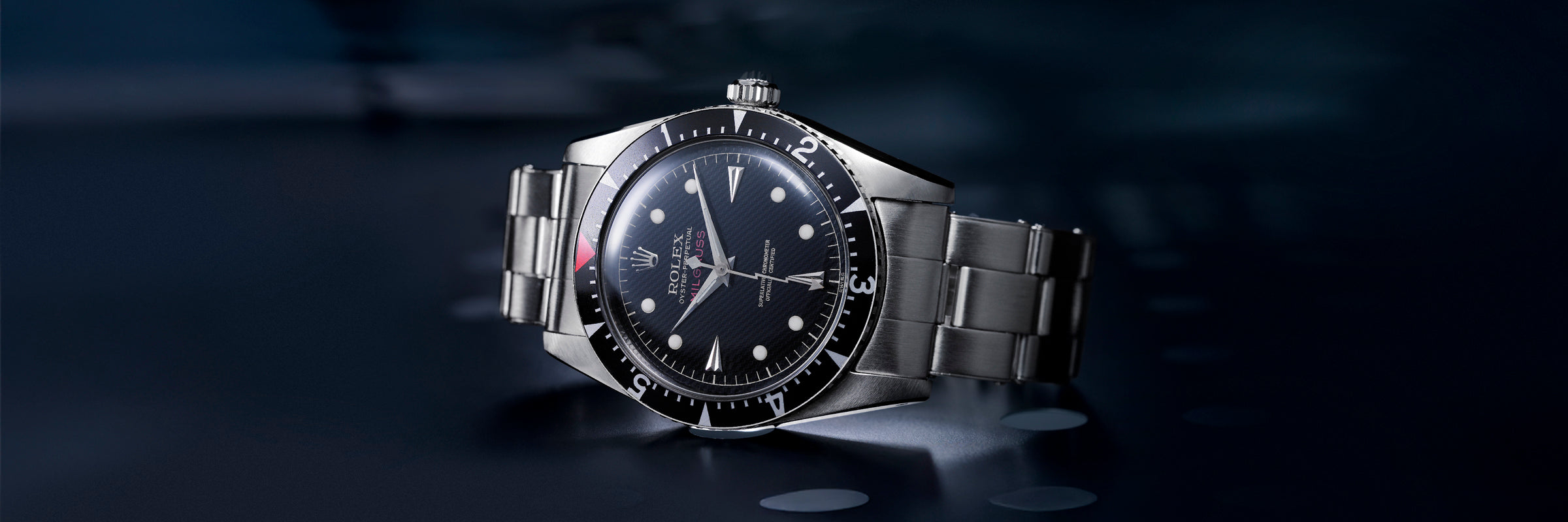The Milgauss, highlighting the historic links between Rolex and scientific research.