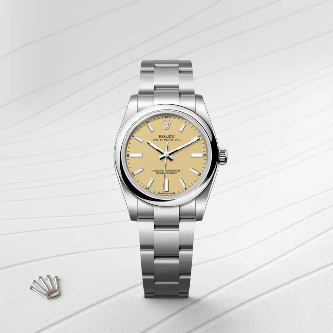 Rolex Oyster Perpetual in Oystersteel, M124200-0007 - Edwards Lowell