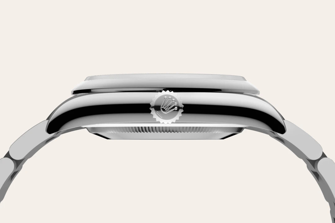 Rolex Oyster Perpetual in Oystersteel, M126000-0001 - Edwards Lowell