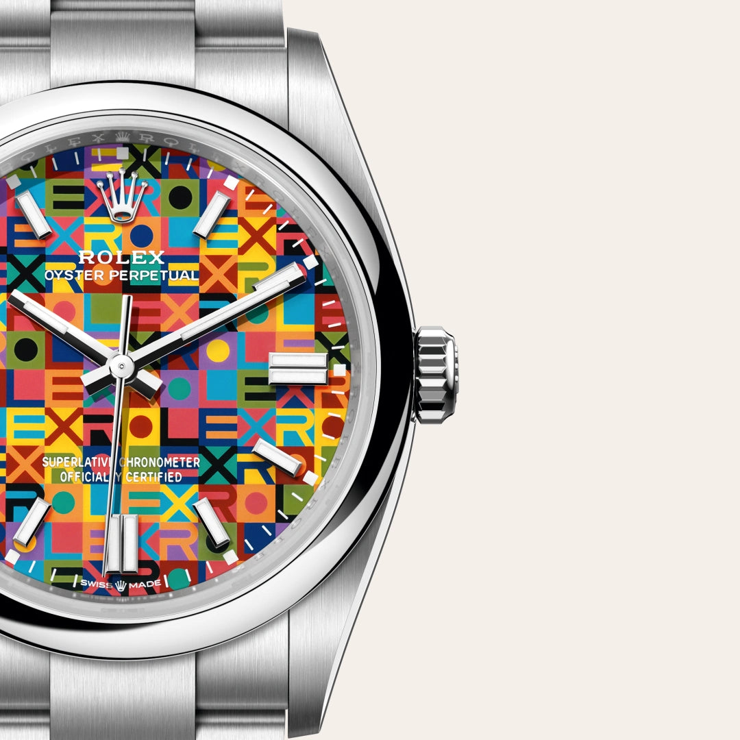 Rolex Oyster Perpetual in Oystersteel, M126000-0016 - Edwards Lowell