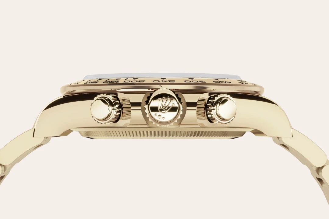 Rolex Cosmograph Daytona in yellow gold, M126508-0008 - Edwards Lowell
