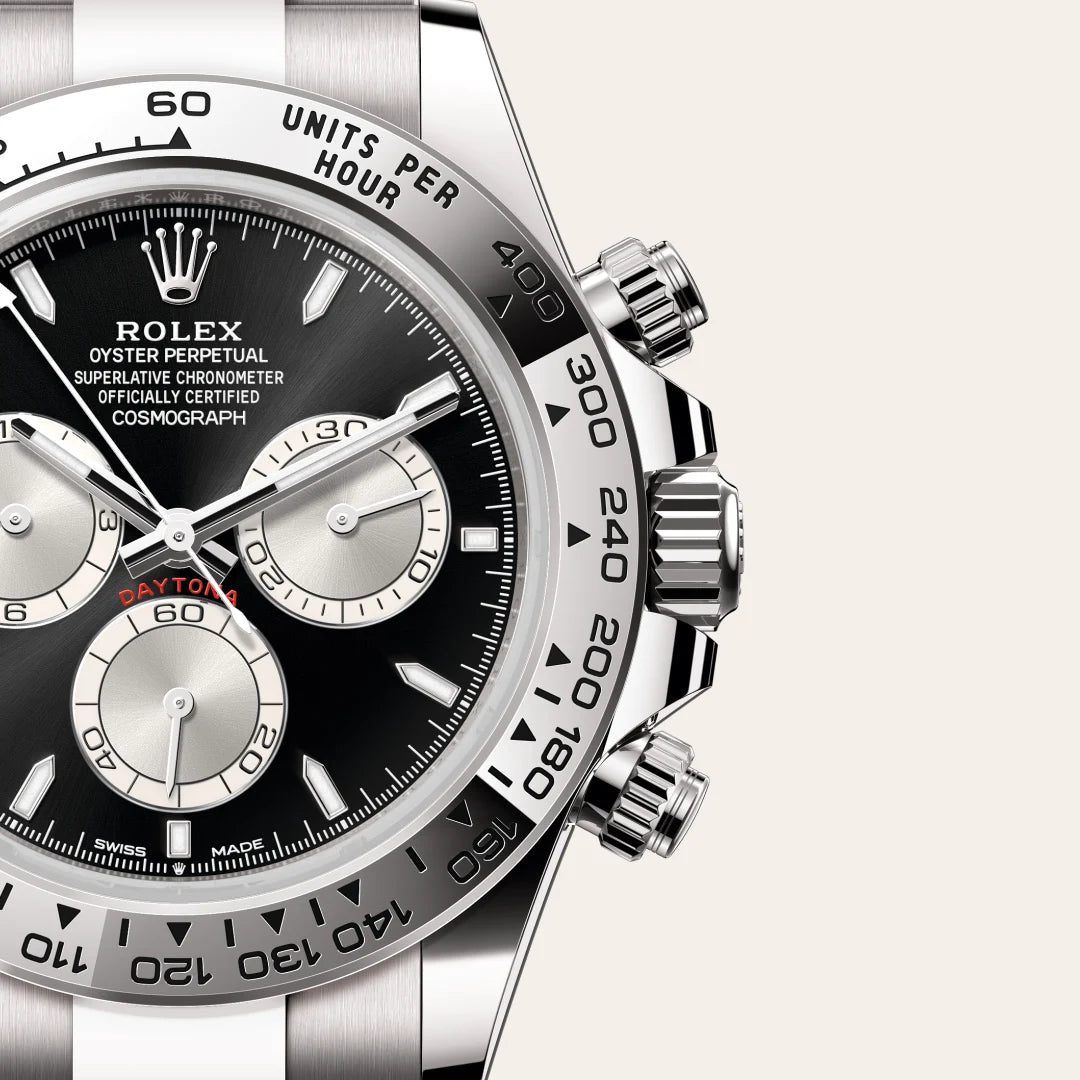 Rolex Cosmograph Daytona in white gold, M126509-0001 - Edwards Lowell