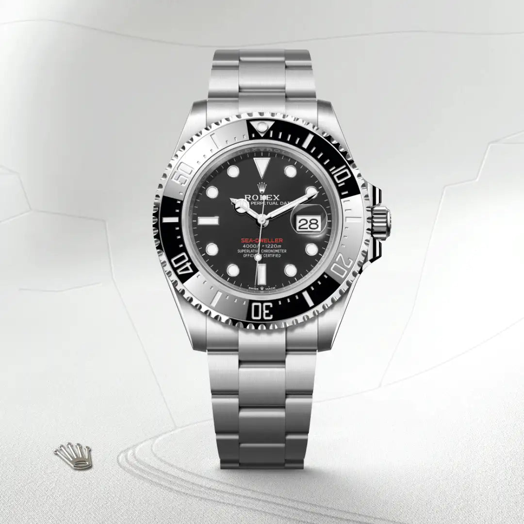 Rolex Sea-Dweller in Oystersteel, M126600-0002 - Edwards Lowell