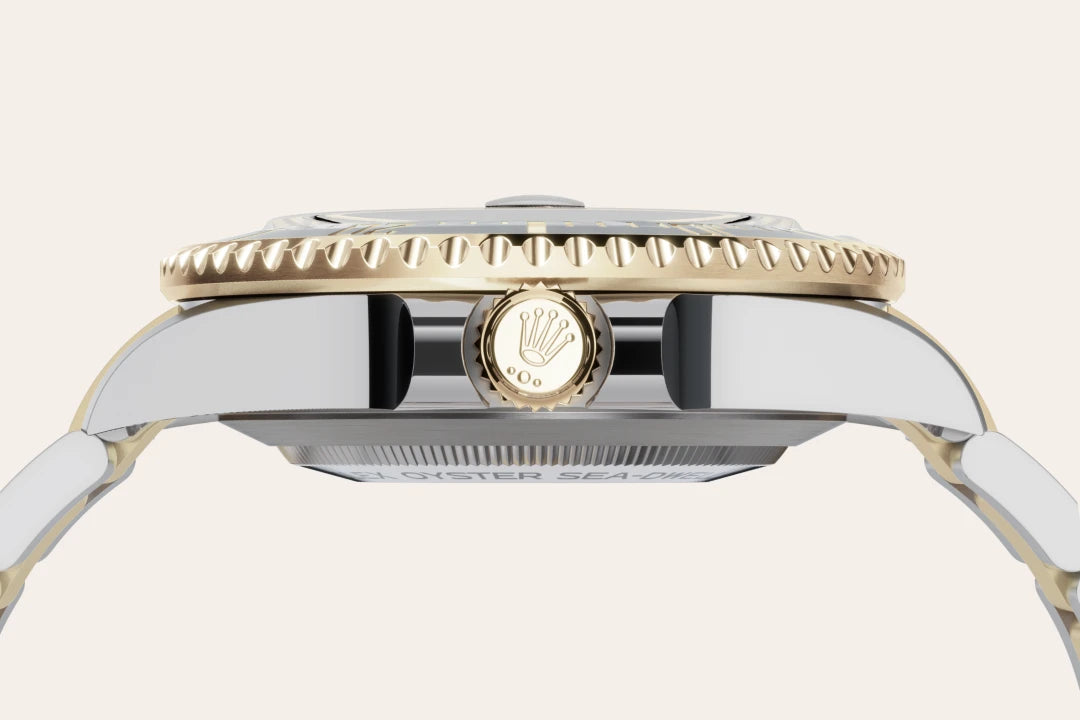 Rolex Sea-Dweller in Oystersteel and yellow gold, M126603-0001 - Edwards Lowell