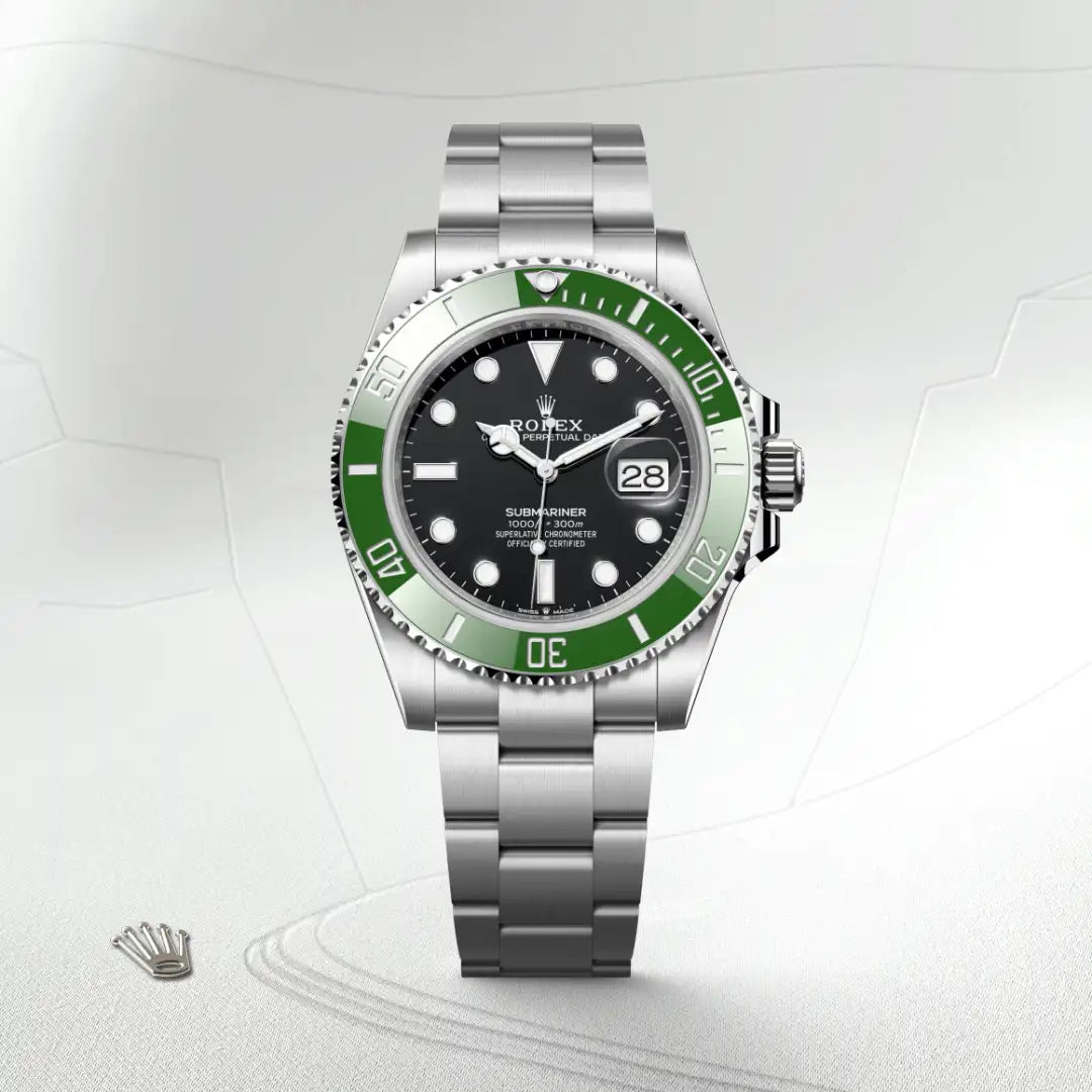 Rolex Submariner in Oystersteel, M126610LV-0002 - Edwards Lowell