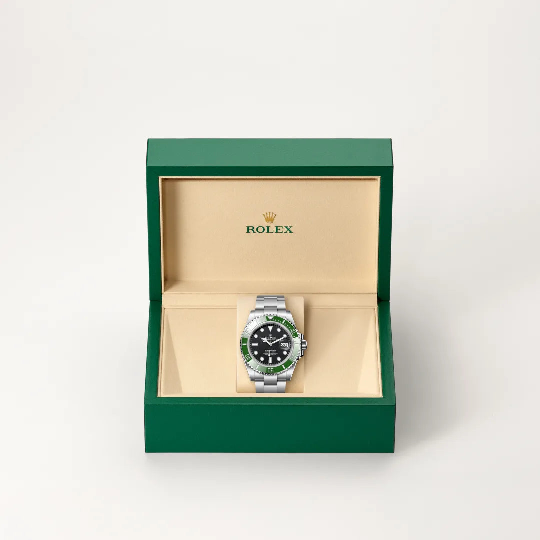 Rolex Submariner in Oystersteel, M126610LV-0002 - Edwards Lowell