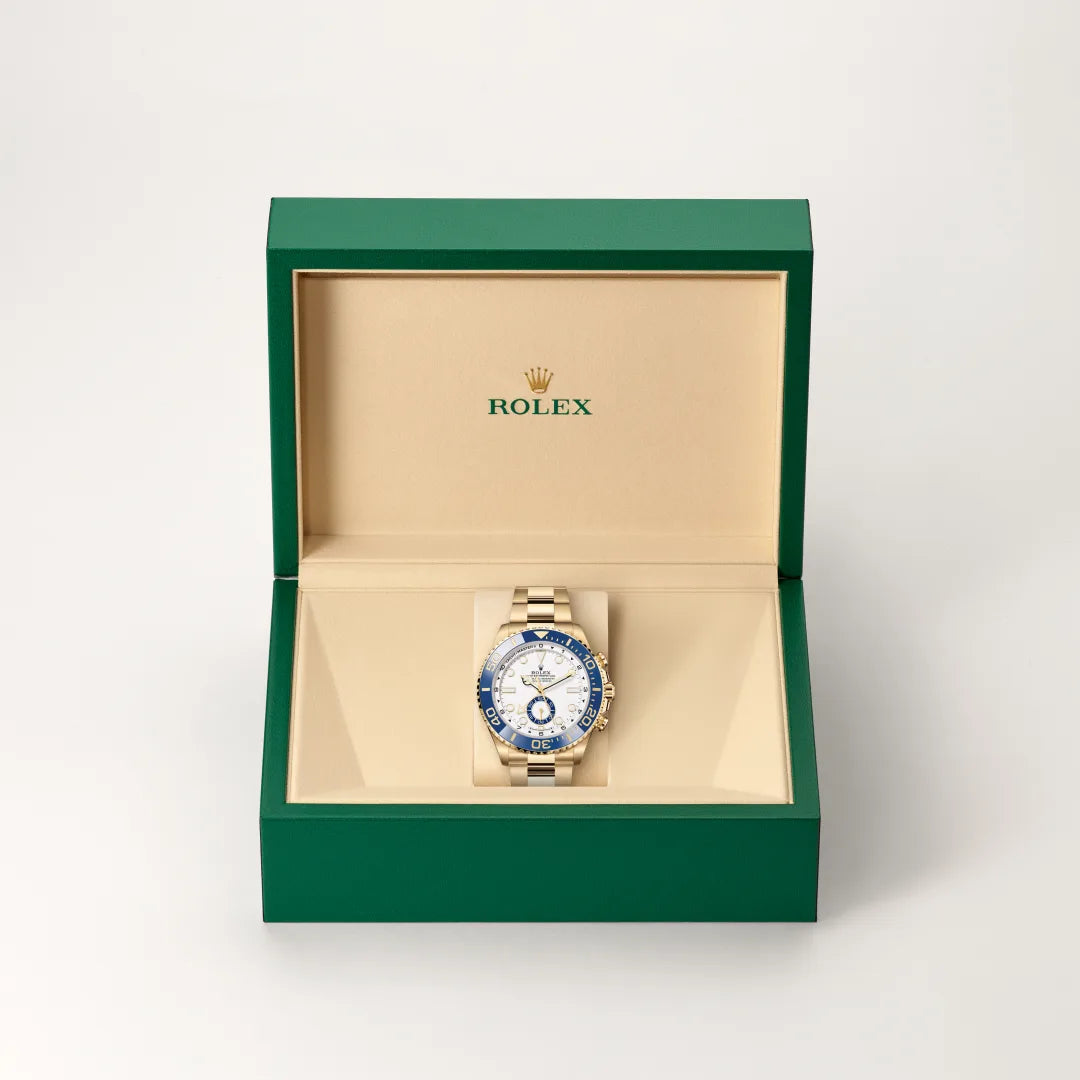 Rolex Yacht-Master II in yellow gold, M126688-0001 - Edwards Lowell