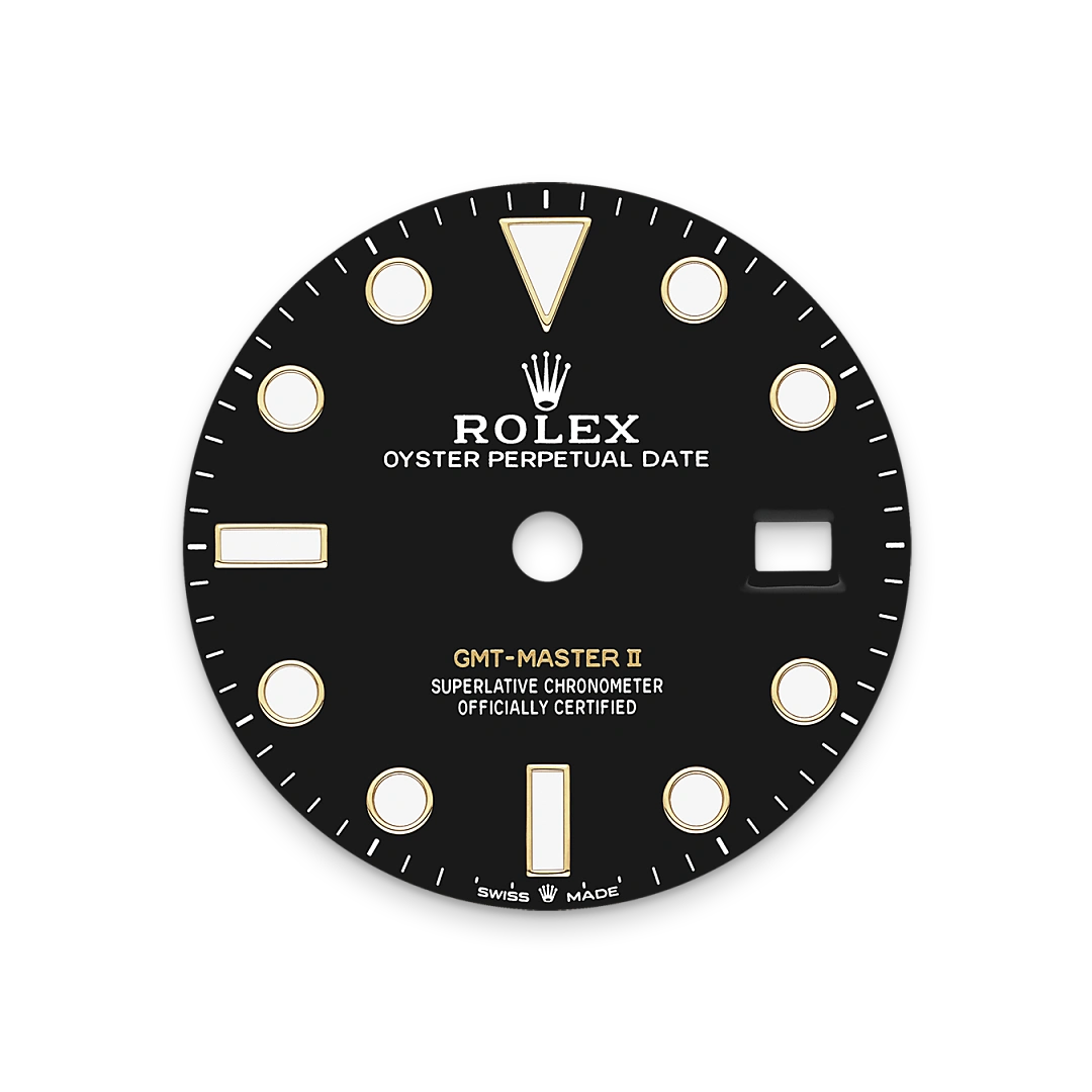 Rolex GMT-Master II in yellow gold, M126718GRNR-0001 - Edwards Lowell