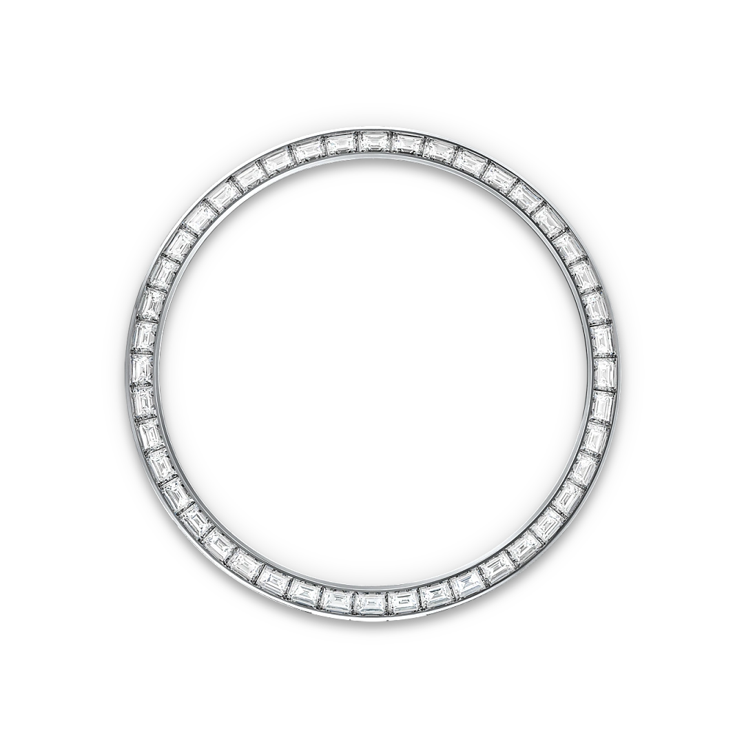 Rolex Land-Dweller in platinum and diamonds, M127286TBR-0001 - Edwards Lowell