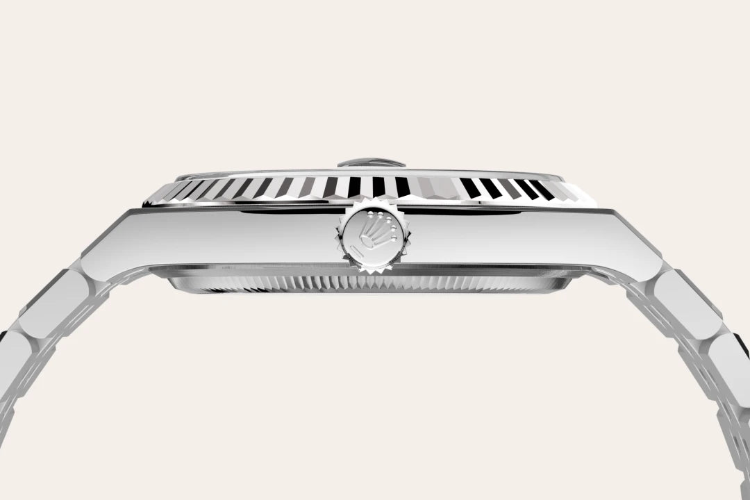 Rolex Land-Dweller in Oystersteel and white gold, M127334-0001 - Edwards Lowell