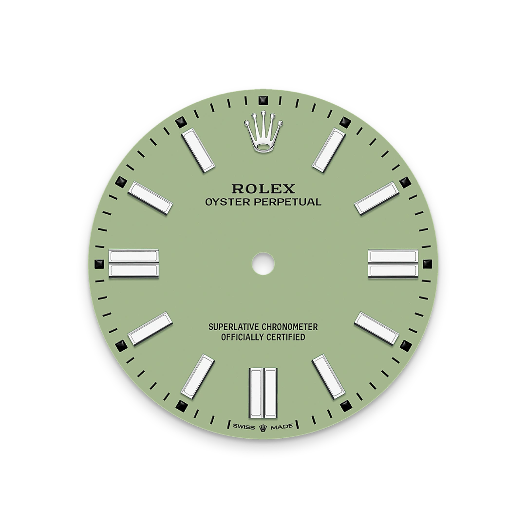 Rolex Oyster Perpetual in Oystersteel, M134300-0006 - Edwards Lowell