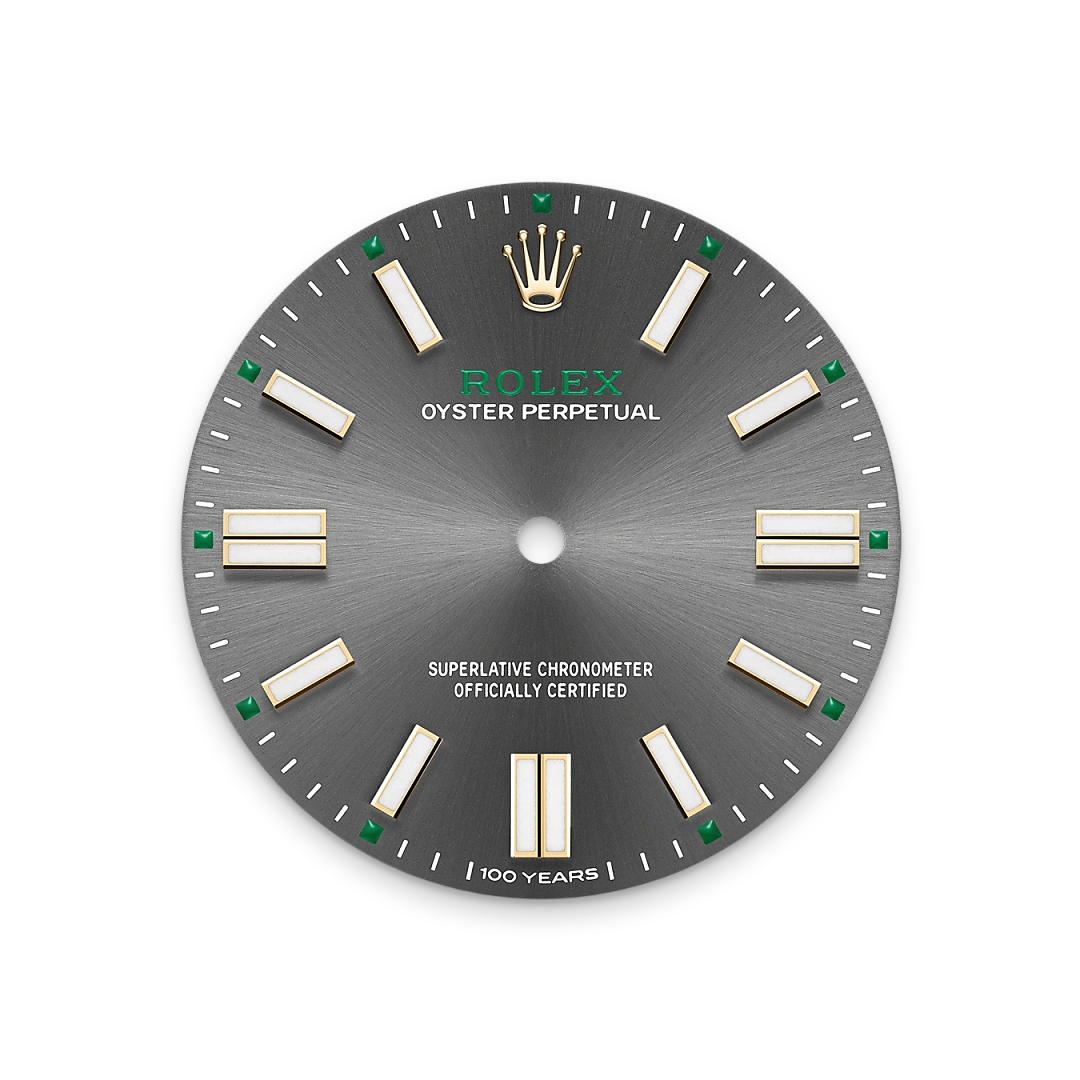 Rolex Oyster Perpetual in Oystersteel and yellow gold, M134303-0001 - Edwards Lowell