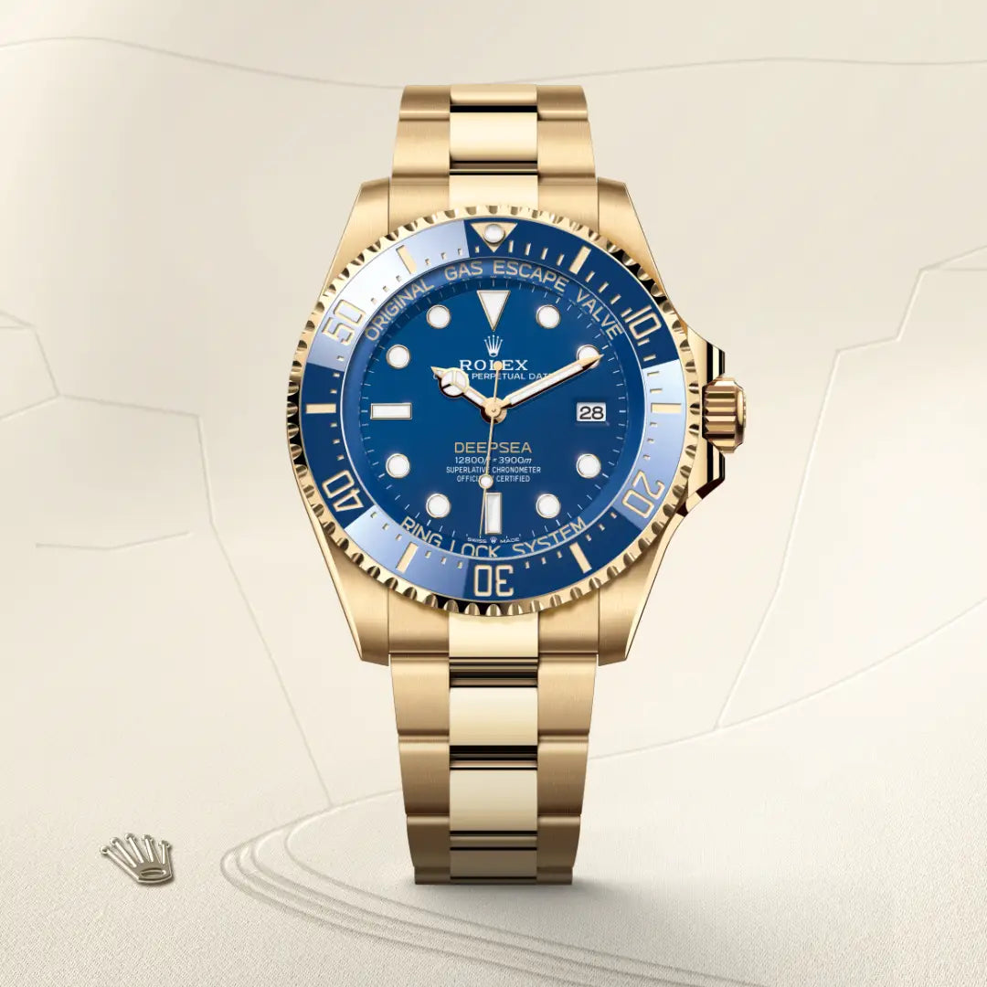 Rolex Deepsea in yellow gold, M136668LB-0001 - Edwards Lowell