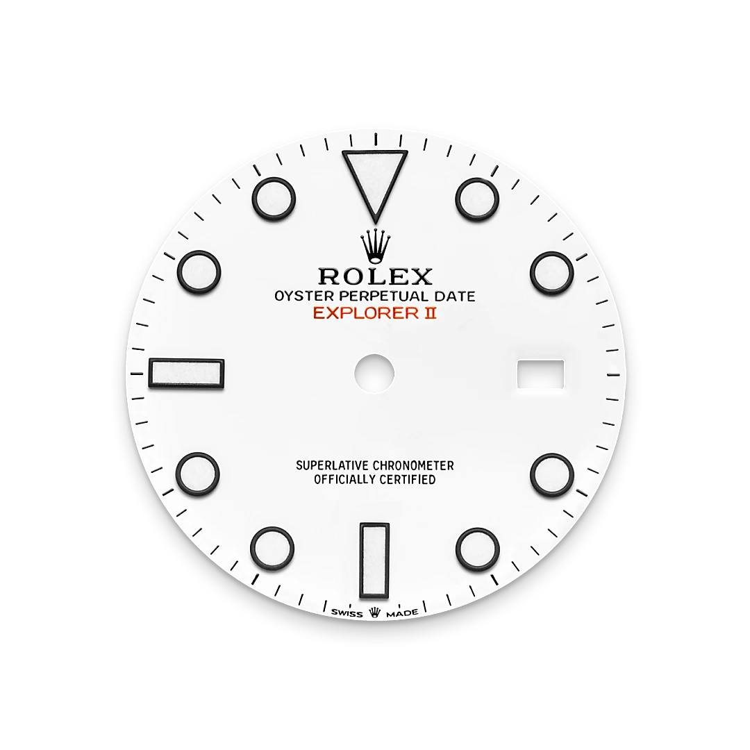 Rolex Explorer II in Oystersteel, M226570-0001 - Edwards Lowell