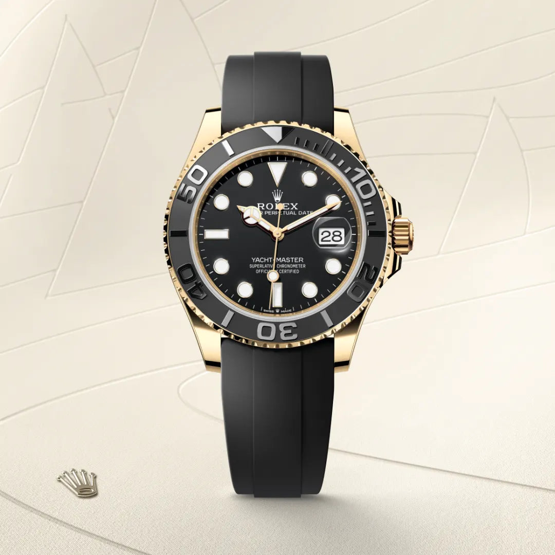 Rolex Yacht-Master in yellow gold, M226658-0001 - Edwards Lowell