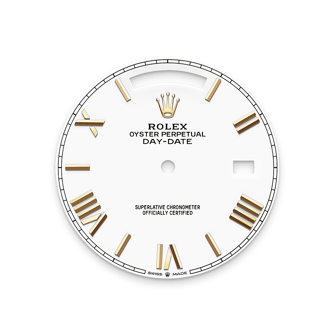 Rolex Day-Date in yellow gold, M228238-0042 - Edwards Lowell