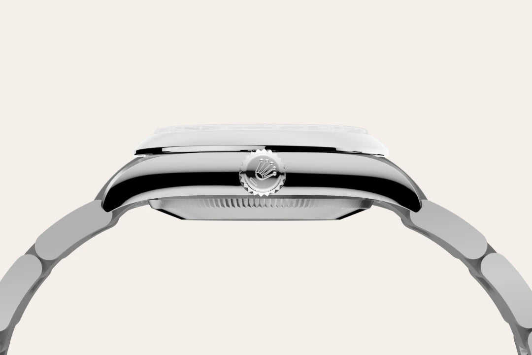Rolex Oyster Perpetual in Oystersteel, M277200-0014 - Edwards Lowell