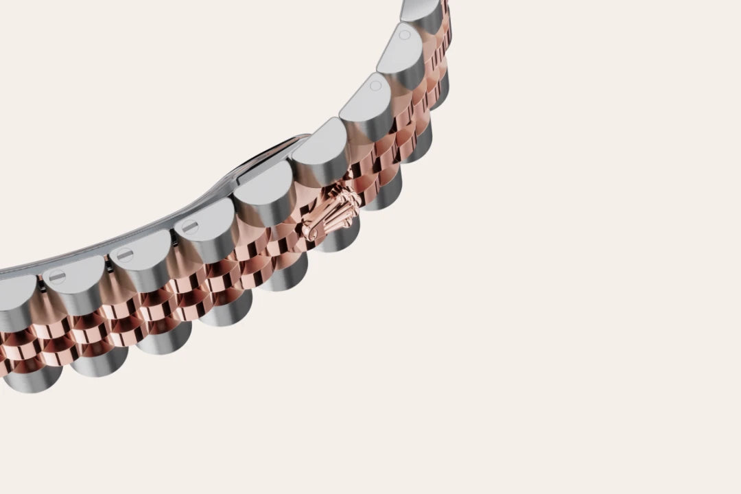 Rolex Datejust in Oystersteel and Everose gold, M278241-0018 - Edwards Lowell
