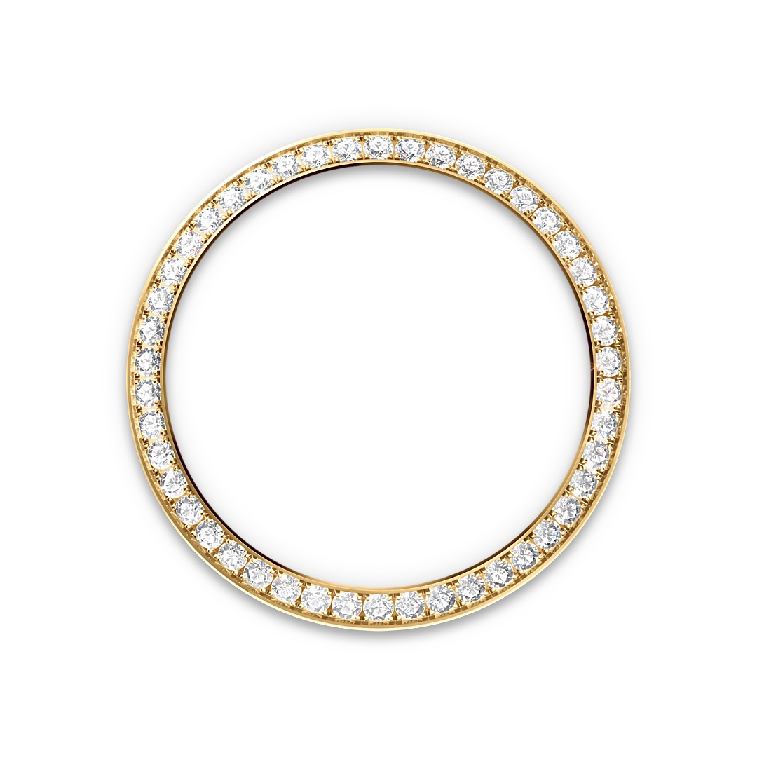 Rolex Datejust in yellow gold and diamonds, M278288RBR-0041 - Edwards Lowell