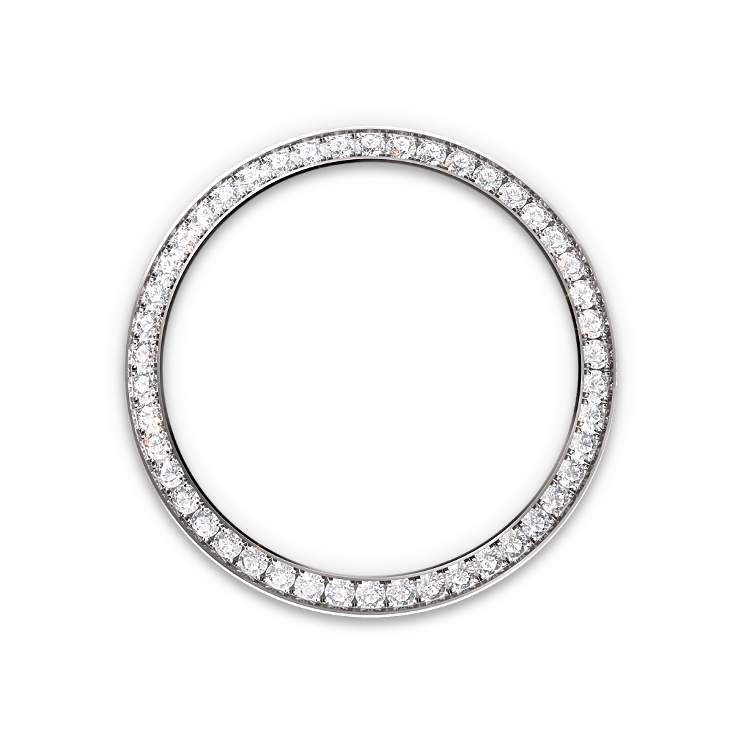 Rolex Datejust in Oystersteel, white gold and diamonds, M278384RBR-0008 - Edwards Lowell