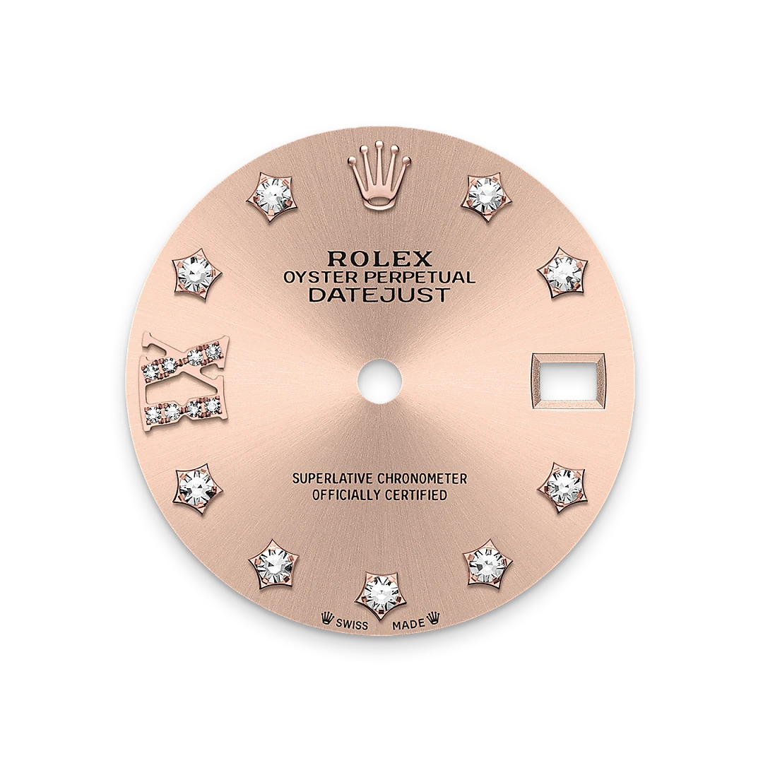 Rolex Lady-Datejust in Oystersteel and Everose gold, M279171-0028 - Edwards Lowell
