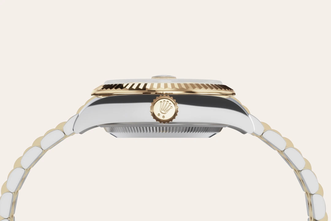 Rolex Lady-Datejust in Oystersteel and yellow gold, M279173-0007 - Edwards Lowell