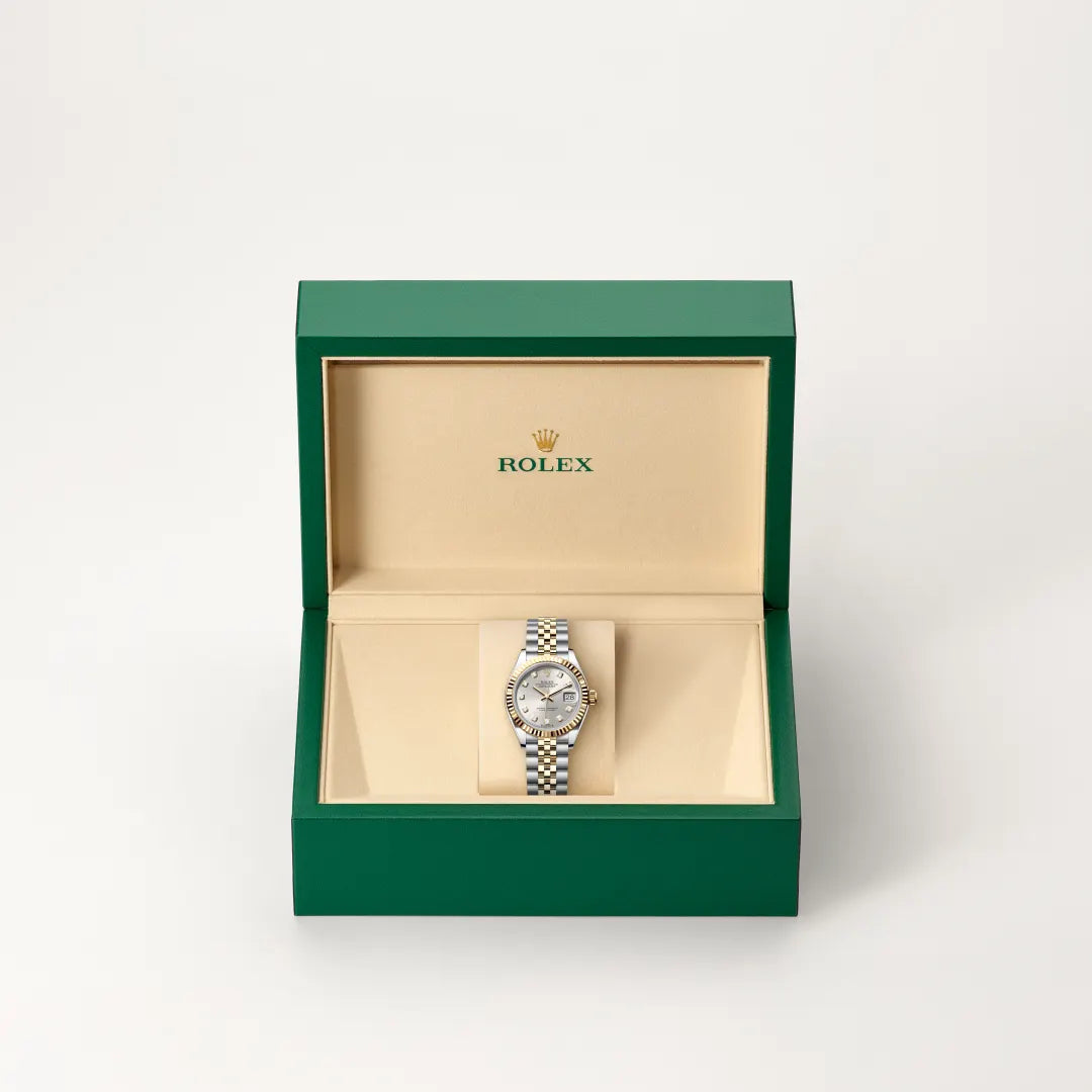 Rolex Lady-Datejust in Oystersteel and yellow gold, M279173-0007 - Edwards Lowell