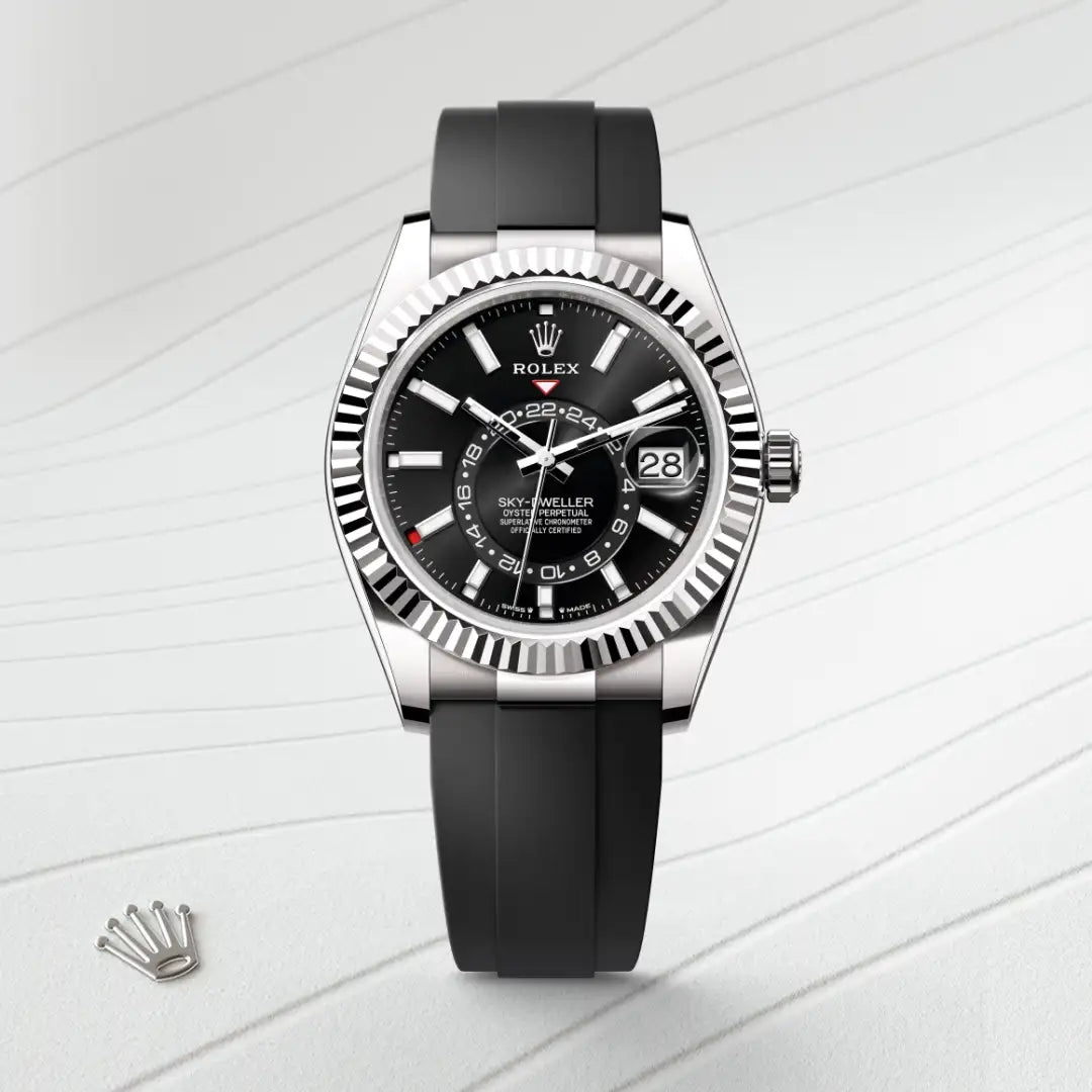 Rolex Sky-Dweller in white gold, M336239-0002 - Edwards Lowell