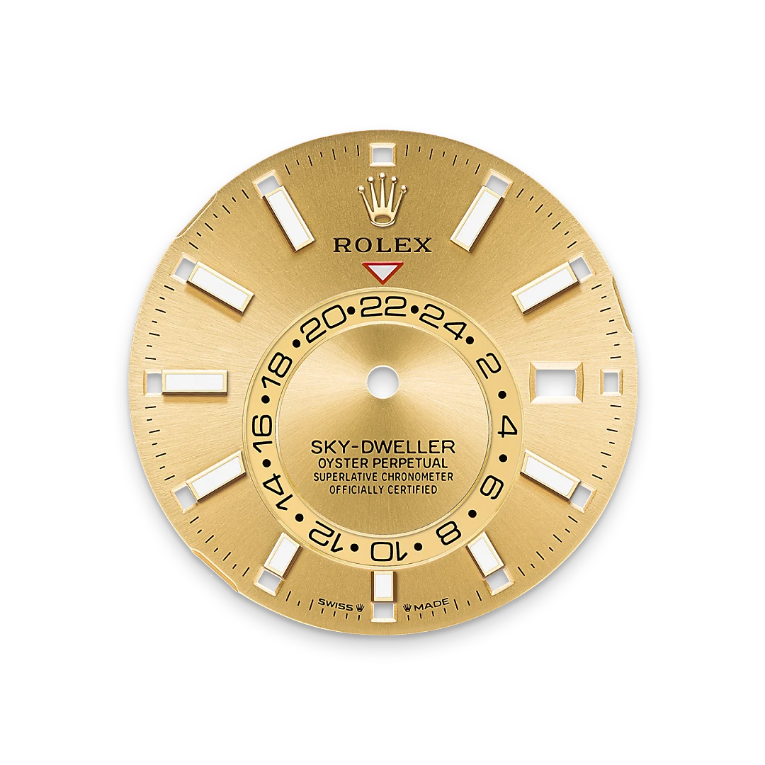 Rolex Sky-Dweller in Oystersteel and yellow gold, M336933-0001 - Edwards Lowell
