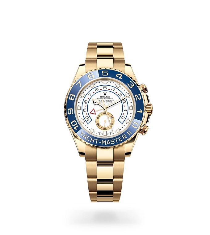 Yacht-Master II Oyster, 44 mm, yellow gold