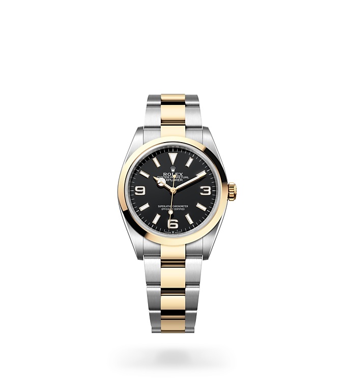 Explorer 36 Oyster, 36 mm, Oystersteel and yellow gold