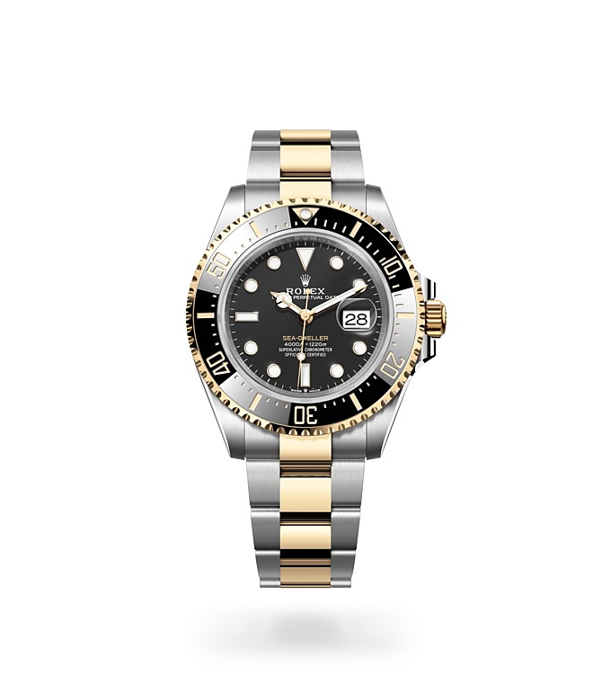 Sea-Dweller Oyster, 43 mm, Oystersteel and yellow gold