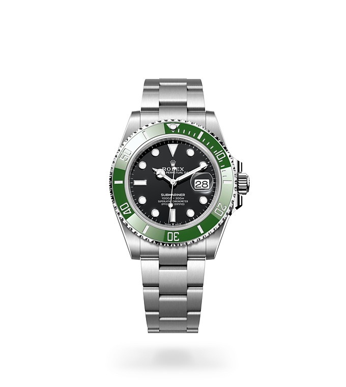 Submariner Date Oyster, 41 mm, Oystersteel
