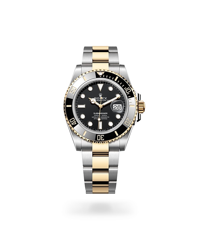 Submariner Date Oyster, 41 mm, Oystersteel and yellow gold