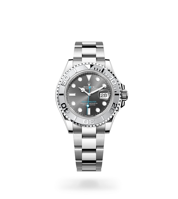 Yacht-Master 40 Oyster, 40 mm, Oystersteel and platinum