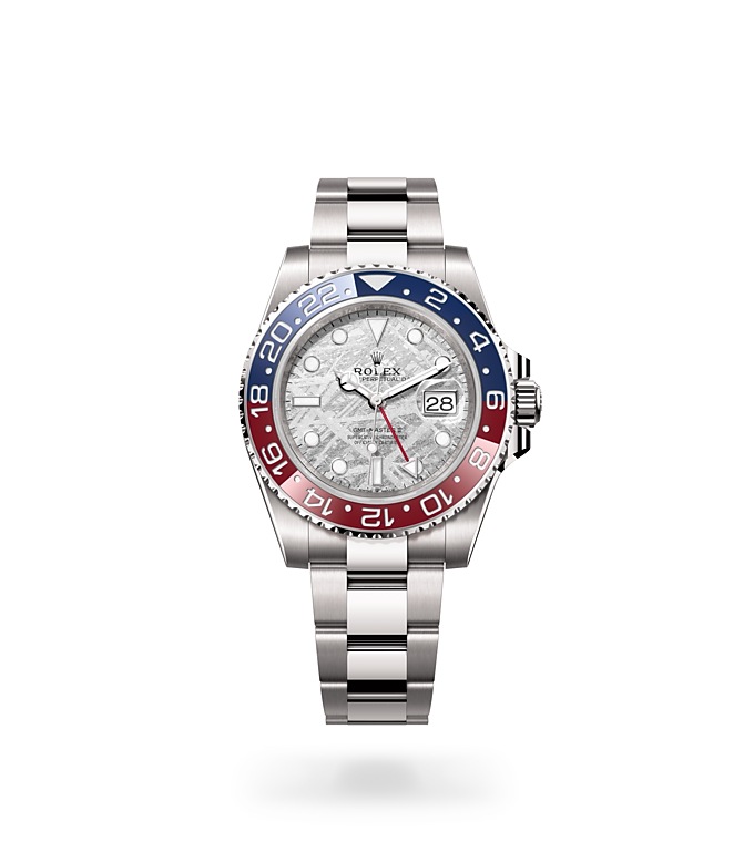 GMT-Master II Oyster, 40 mm, white gold