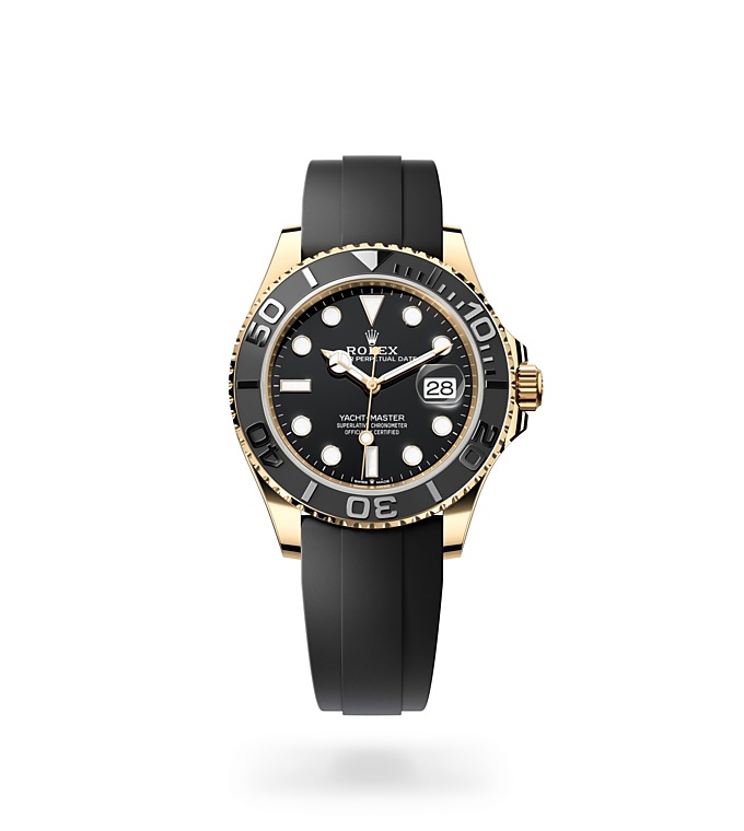 Yacht-Master 42 Oyster, 42 mm, yellow gold