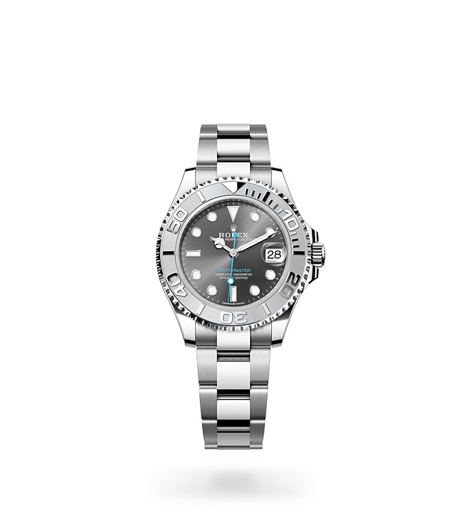 Yacht-Master 37 Oyster, 37 mm, Oystersteel and platinum