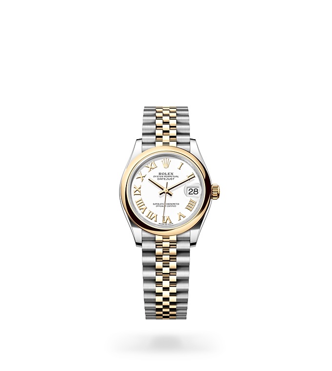 Datejust 31 Oyster, 31 mm, Oystersteel and yellow gold