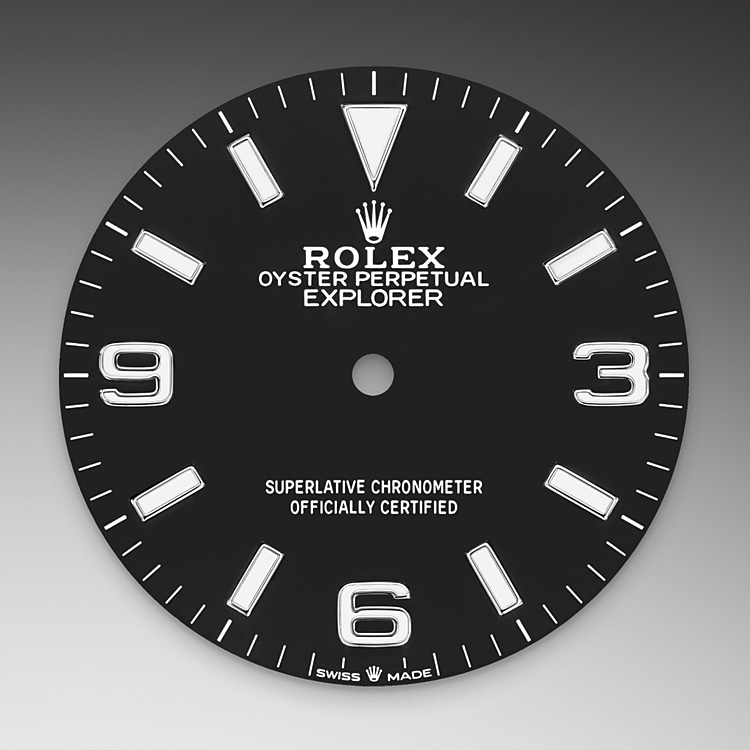 Rolex Explorer 36 - Black dial